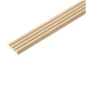 Listwy i profile - Półwałek poczwórny szeroki bezsęczny 4 5 x 35 x 2400 mm 58325 - miniaturka - grafika 1