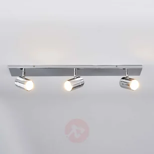 Lindby Nowoczesna 3-lampowa lampa łazienkowa chrom IP44 - Dejan - Lampy sufitowe - miniaturka - grafika 4