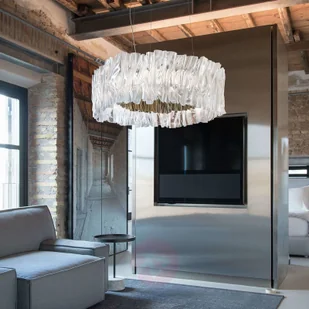 Slamp Accordéon lampa wisząca LED złota 2 700 K - Lampy sufitowe - miniaturka - grafika 5