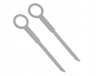 Laguna Klucze do demontażu radia wyjmaki Renault - Akcesoria car audio - miniaturka - grafika 2