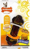 Pozostałe akcesoria dla kotów - Interpet Po właściwym Bone w dużym Speck cheeseburger z psem rozgryzać, mały NRD001P - miniaturka - grafika 1