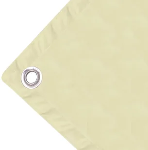 vidaXL Parawan balkonowy z tkaniny oxford 90x600 cm kremowy 42339 - Parasole ogrodowe - miniaturka - grafika 3