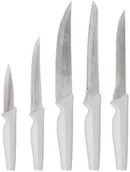 Noże kuchenne - Banquet zestaw noży SAPHYR 5 sztuk szary - miniaturka - grafika 1