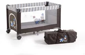Łóżeczka i kojce - 4Baby CHIC luksusowe łóżko turystyczne z pokrowcem na łóżko turystyczne i torbą do przenoszenia, wybór wzornictwa - miniaturka - grafika 1