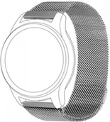 Akcesoria do smartwatchy - TOPP Pasek TOPP 46 mm mesh srebrny - miniaturka - grafika 1