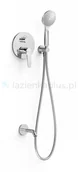 Zestawy prysznicowe - Tres Flat zestaw prysznicowy chrom 20428006 - miniaturka - grafika 1