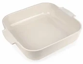 Naczynia żaroodporne - Peugeot Appolia kwadratowa forma do zapiekanek ecru, écru, 36 x 36 cm - miniaturka - grafika 1