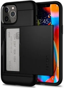 Spigen Slim Armor CS do iPhone 12/12 Pro Black - Etui i futerały do telefonów - miniaturka - grafika 13