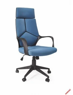 Fotel biurowy, krzesło biurowe VOYAGER fotel gabinetowy czarny / niebieski V-CH-VOYAGER-FOT-NIEBIESKI - Fotele i krzesła biurowe - miniaturka - grafika 25