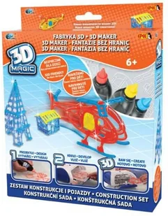 3D Magic - Fabryka 3D - Konstrukcje i pojazdy - Masy plastyczne - miniaturka - grafika 3