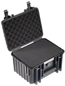 Walizki i skrzynie na sprzęt fotograficzny - B&W Walizka foto International Type 2000 czarna 2000/B/SI - miniaturka - grafika 1