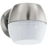 Lampy ogrodowe - Eglo Ścienna LAMPA zewnętrzna ONCALA 95982 elewacyjna OPRAWA ogrodowa LED 11W kinkiet outdoor IP44 stal nierdzewna biały 95982 - miniaturka - grafika 1