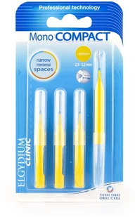 Pierre Fabre Elgydium Clinic Mono Compact szczoteczka żółta 2,5-2,2 mm 9075683 - Szczoteczki do zębów - miniaturka - grafika 3