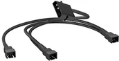 Akcesoria car audio - KabelDirekt Przewód Molex 5 V bezpośrednio na 3 X 3-pin wentylatora rozdzielacz kabel 20  20  20 cm 833 - miniaturka - grafika 1