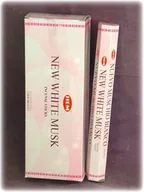 Kadzidła i dodatki - Hem BIAŁE PIŻMO Nowe - Kadzidełka zapachowe 20 szt. 6-WHITE-MUSK-New - miniaturka - grafika 1