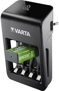 Varta Ładowarka LCD Plug Charger+ do akumulatorów AA,AAA,9V - Ładowarki i akumulatory - miniaturka - grafika 2