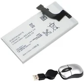 Baterie do laptopów - Amsahr amsahr agpb009-A-05 bateria zamienna do Sony agpb009-A001, Xperia mt27, mt27i, agpb009-A (obejmują Mini mysz optyczna), 3.7 V, 1265 mAh/4.6 WH, 1 Cell Czarny AGPB009-A-05 - miniaturka - grafika 1