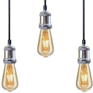 Altavola Design Lampa wisząca Industrial Chrome Chic F-83837 - Lampy sufitowe - miniaturka - grafika 3