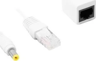 LANBERG Adapter POE INJECTOR PASSIV UTP 0.15 m AD-POE-0015-W - Pozostałe akcesoria sieciowe - miniaturka - grafika 2