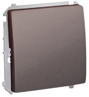 Simon Włącznik pojedynczy BASIC inox, metalizowany - Wyłączniki światła i elektryczne - miniaturka - grafika 2