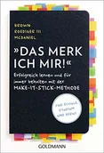 Pozostałe książki - Goldmann TB Das merk ich mir!: Erfolgreich lernen und für immer behalten mit der Make-it-stick-Methode - Für Schule, Studium und Beruf - miniaturka - grafika 1