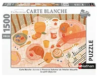 Puzzle - Nathan Puzzle 1500 sztuk-Śniadanie/Florence Sabatier (kolekcja białej kartki) dla dorosłych, 4005556878161 - miniaturka - grafika 1