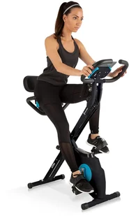 Capital Sports Capital Sports Azura M3 Pro Trenażer domowy, elastyczne taśmy, napęd paskowy, kolor czarny FIT17-Azura Plus - Trenażery rowerowe - miniaturka - grafika 7