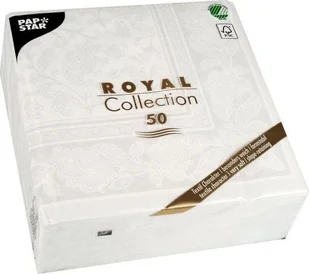 Staples Serwetki papstar royal collection skł w 1/4 40x40 cm ornaments biały 50/p PP0432 - Urodziny dziecka Staples Serwetki papstar royal collection skł w 1/4 40x40 cm ornaments biały 50/p PP0432 - Urodziny dziecka - miniaturka - grafika 1