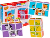 Klocki - Smily Klocki magnetyczne ZOO zwierzęta - miniaturka - grafika 1