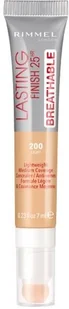 Rimmel Lasting Finish Breathable Korektor do twarzy 200 - Korektory do twarzy - miniaturka - grafika 2