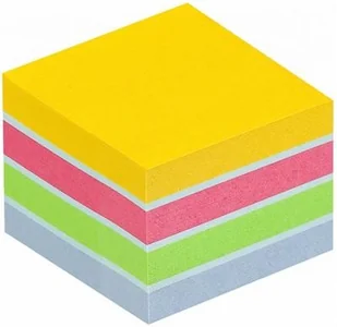 Post-It 3M Mini Kostka samoprzylepna (2012-MUC), 51x51mm, 1x400 kart., mix kolorów 3M-FT510280868 - Etykiety samoprzylepne i bloki etykiet - miniaturka - grafika 2