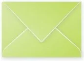 Koperty - Clairefontaine Clairefontaine Koperta 75x100 mm Jasnozielona - miniaturka - grafika 1