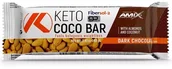 Batony proteinowe - Amix KetoLean Keto Coco Bar 40g - miniaturka - grafika 1
