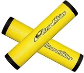 Kierownice rowerowe - LIZARD SKINS Chwyty kierownicy LIZARDSKINS DSP 32.3 gr.32.3mm 130mm żółte 696260323807 - miniaturka - grafika 1