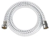 Węże prysznicowe - Wąż natryskowy dwukolorowy Biflex z końcówką stożkową oraz z przeplotem chromowanym - miniaturka - grafika 1