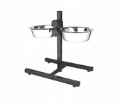 Miski dla psów - Miski dla psa na regulowanym stojaku (2x2,6 L) Hap - miniaturka - grafika 1