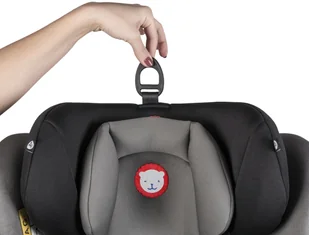 LIONELO   Bastiaan Isofix 0-36 kg szary - Foteliki samochodowe - miniaturka - grafika 5