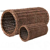 Akcesoria dla gryzoni - Trixie Tunel wiklinowy dla małych zwierząt - O 20 x 38 cm - miniaturka - grafika 1