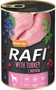 Dolina Noteci Rafi z indykiem 6x400g 42518-uniw - Mokra karma dla psów - miniaturka - grafika 2