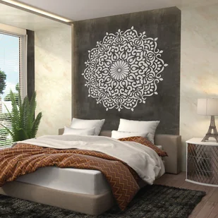 Nakleo szablon malarski wielokrotny // MANDALA #03 - XXLARGE (średnica 240cm) - Szablony malarskie - miniaturka - grafika 2