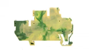 WAGO Terminal bazowy podwójny WAGO 5 mm Sprężynowe Alokacja Terre zielono-żółty 870-107 50 szt 870-107 - Kostki, złączki, wtyczki - miniaturka - grafika 2