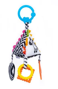 Dumel Zawieszka Piramidka Sensory - Zawieszki dla dzieci i niemowląt - miniaturka - grafika 5