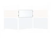 Tablice i flipcharty - Allboards Ścianka moderacyjna suchościeralno-magnetyczna 120x60 - element TMS126 - miniaturka - grafika 1