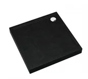 Brodziki prysznicowe - Schedpol SCHEDLINE COLLECTION SCHEDLINE COLLECTION Brodzik kwadratowy CAMERON black stone 90x90x12 z systemem STABILSOUND 3ST.C1K-9090/C/ST 3ST.C1K-9090/C/ST - miniaturka - grafika 1