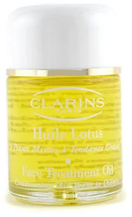 Clarins Lotus Face Treatment Oil, Olejek Pielęgnacyjny do Twarzy do cery tłustej i mieszanej 30ml - Olejki do ciała i włosów - miniaturka - grafika 2