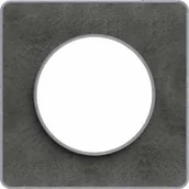 Klawisze i ramki - Schneider Ramka pojedyncza Odace Touch S53P802V ardoise stone - miniaturka - grafika 1