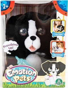 Dante Maskotka Emotion Pets Piesek Czarny 5_798644 - Maskotki i pluszaki - miniaturka - grafika 2