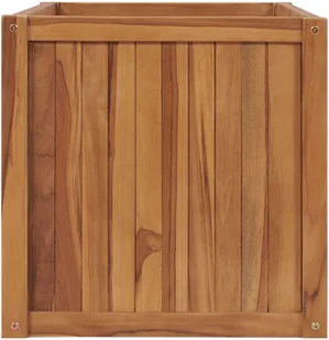 vidaXL Podwyższona donica 100x50x50 cm, lite drewno tekowe - Donice - miniaturka - grafika 3
