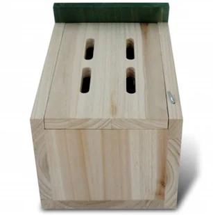 vidaXL Domek dla motyli 14 x 15 x 22 cm  x4 vidaXL - Karmniki dla ptaków - miniaturka - grafika 5