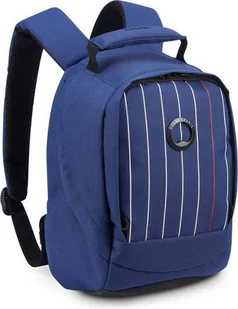 Delsey Polska Plecak miejski w paski Securban Niebieski 003334604-02 - Plecaki - miniaturka - grafika 2